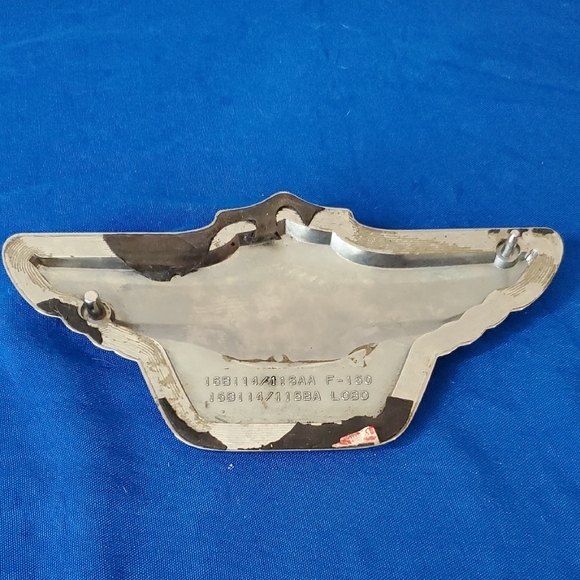 2003 OEM Harley-Davidson Ford F-150 Supercharged Silver 100th Emblem Badge - Picture 2 of 9